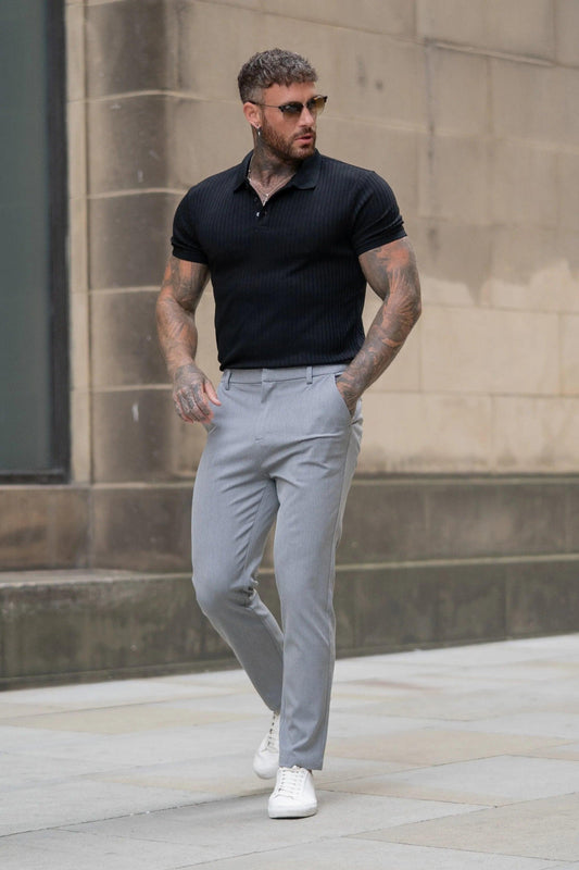 Heren Polo Shirt Milano Urbanos Zwart