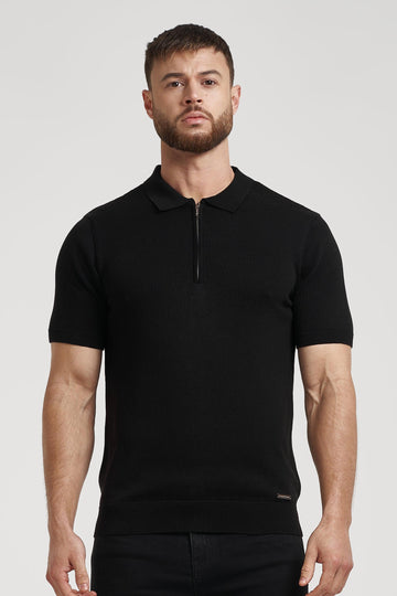 Heren Polo Shirt Urbanos Zwart