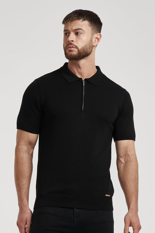 Heren Polo Shirt Urbanos Zwart