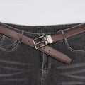 Beltox heren riem van echt leer, reversibel met roestvrijstalen rolgesp, perfect voor dagelijks gebruik.