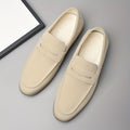 Comfortabele heren loafers, makkelijk aan te trekken, met duurzame antislip rubberzool, perfect voor casual en buitenactiviteiten.