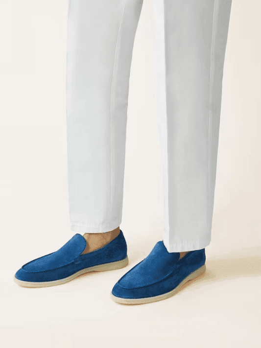 Heren Loafer Moccasin Urbanos Blauw Mercure