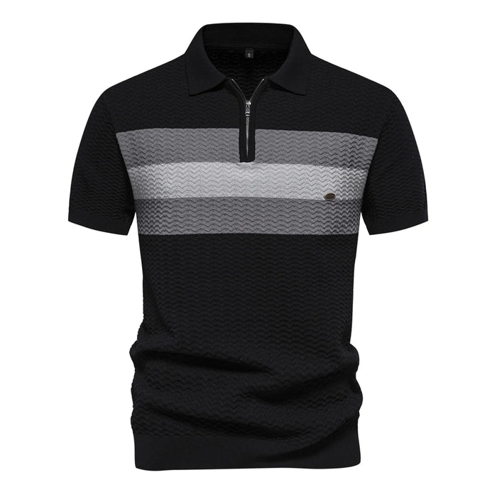 São Conrado heren polo, elegant en comfortabel, met een modern design, ideaal voor casual of semi-formele gelegenheden.