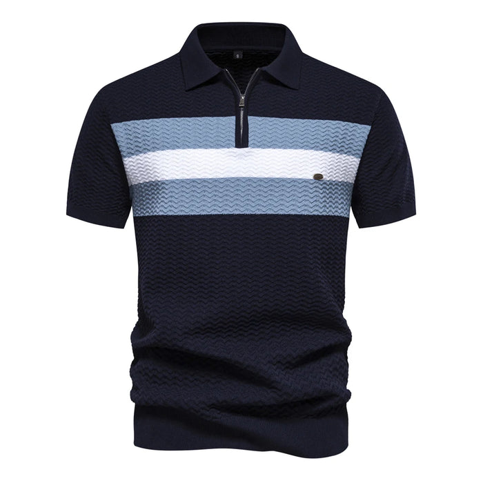 São Conrado heren polo, elegant en comfortabel, met een modern design, ideaal voor casual of semi-formele gelegenheden.