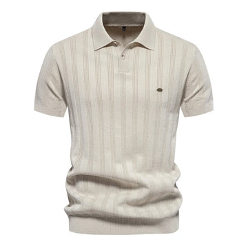 Tulum heren polo, casual en comfortabel, com design moderno e ajuste perfeito para qualquer ocasião.