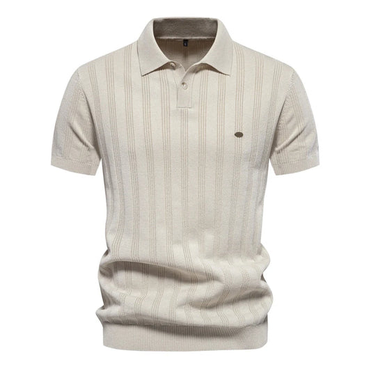 Tulum heren polo, casual en comfortabel, com design moderno e ajuste perfeito para qualquer ocasião.