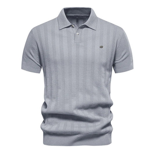 Tulum heren polo, casual en comfortabel, com design moderno e ajuste perfeito para qualquer ocasião.